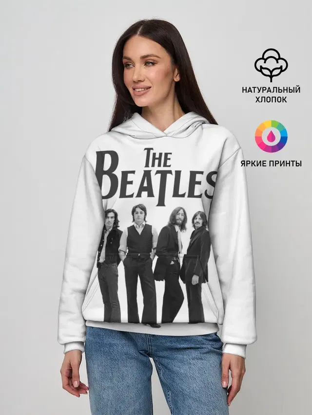 Женское худи с принтом «John Lennon»
