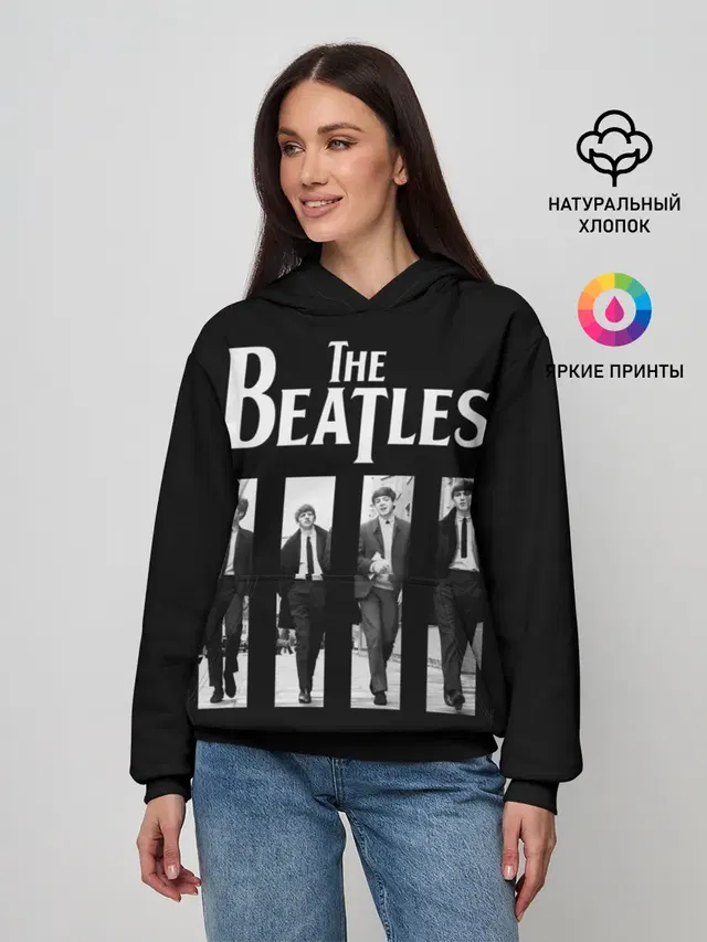 Женское худи с принтом «John Lennon»
