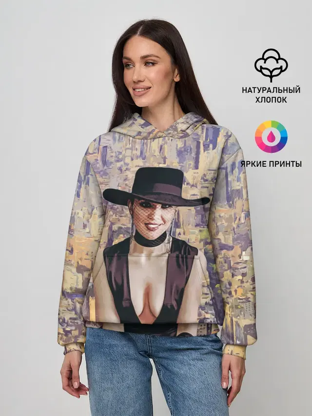 Женское худи