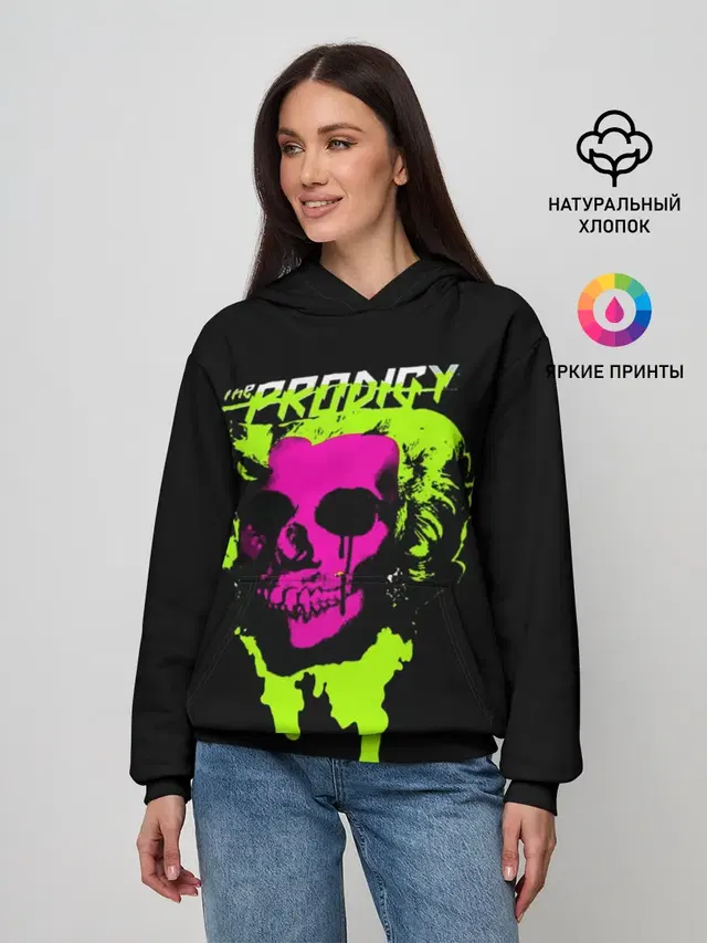 Женское худи с принтом «Prodigy — The Prodigy»