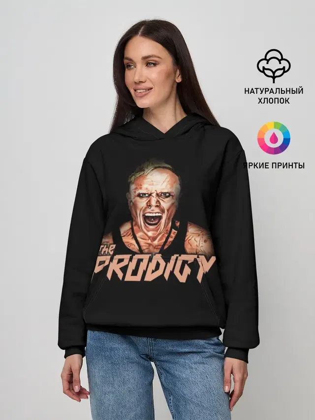 Женское худи с принтом «Prodigy — The Prodigy»