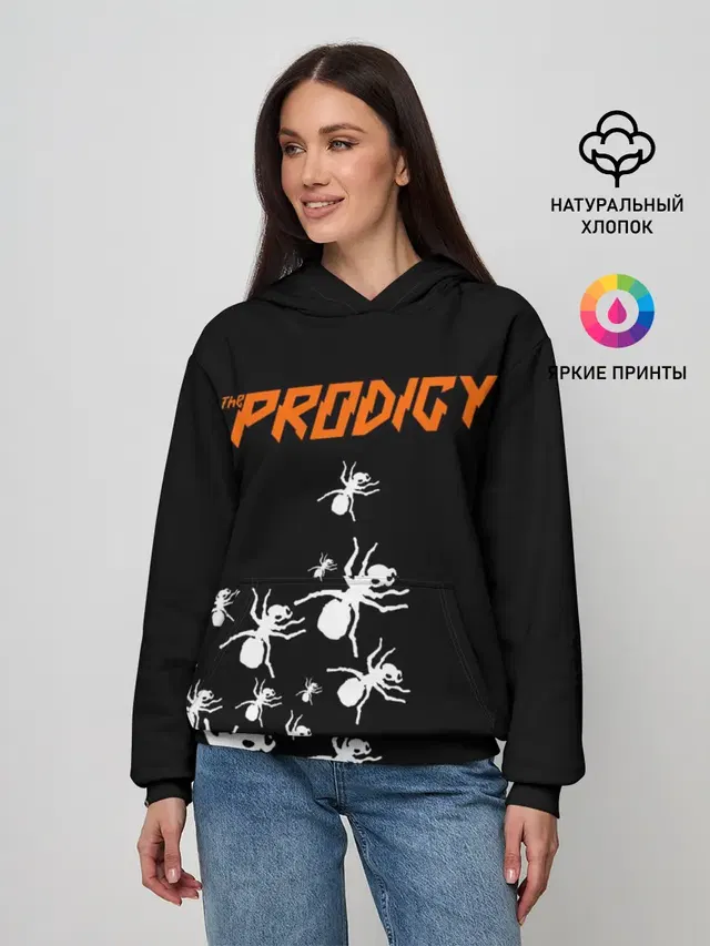 Женское худи с принтом «Prodigy — The Prodigy»