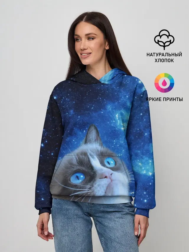 Сердитый кот в космосе