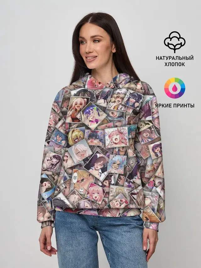 Ахегао цвет