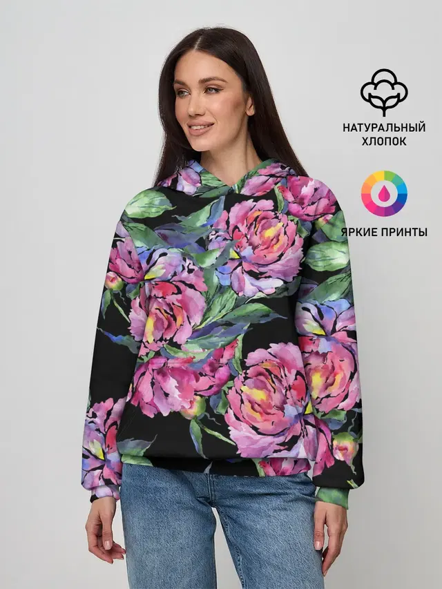 Розовые пионы