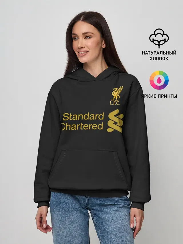 Женское худи с принтом «Alisson GK 19-20»