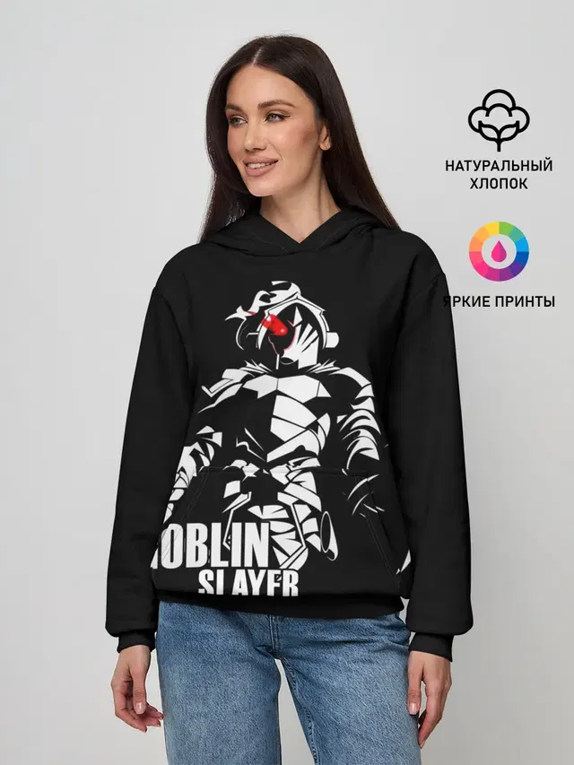 Женское худи с принтом «Goblin Slayer 4»