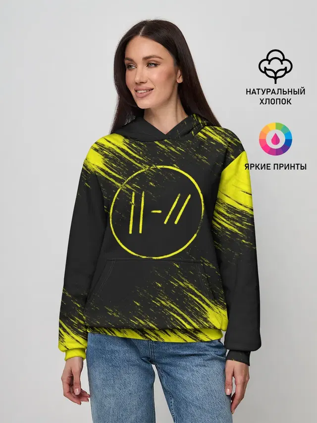 Женское худи с принтом «Twenty One Pilots — Twenty One Pilots 5»