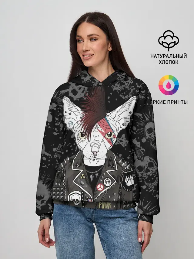 Кот в косухе