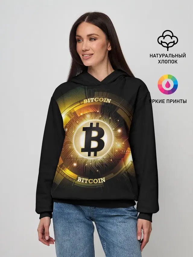 Золотой биткоин
