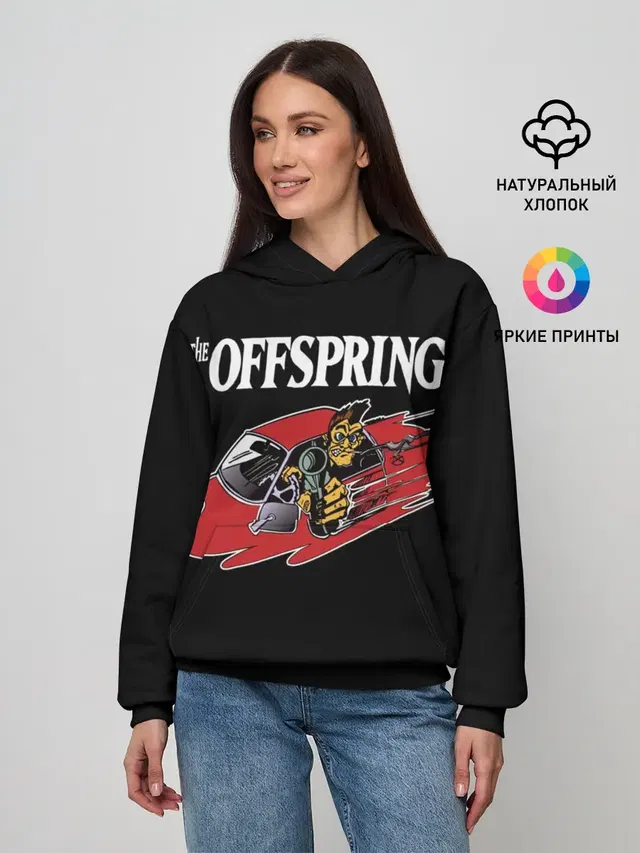 Женское худи с принтом «Offspring»