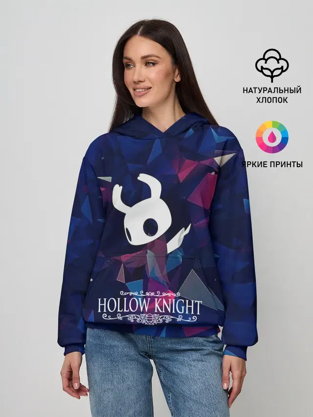 Женское худи с принтом «Hollow Knight»