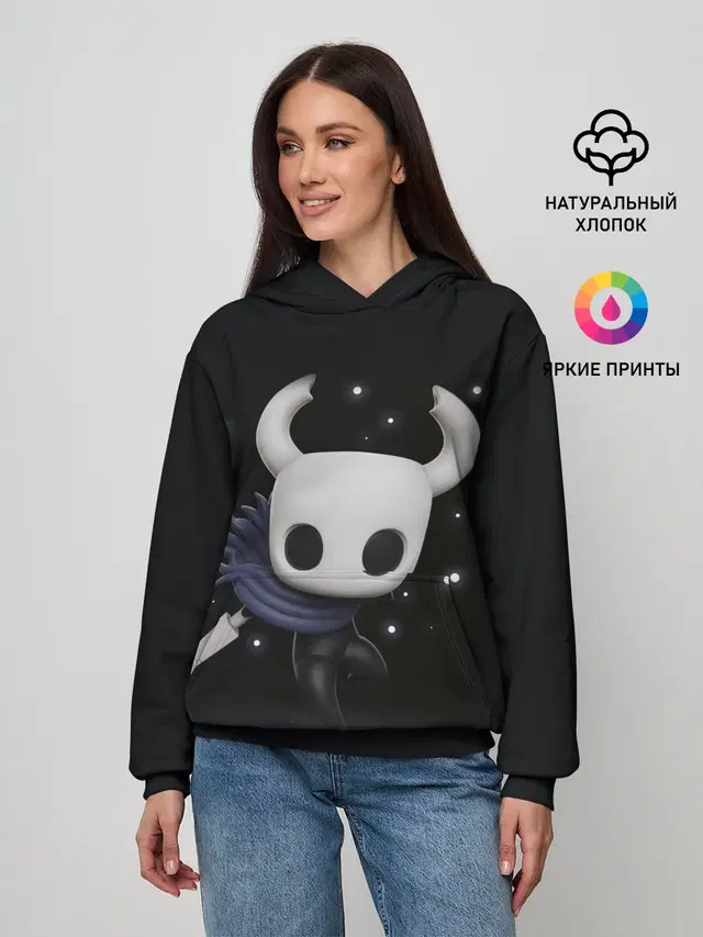 Женское худи с принтом «Ghost»