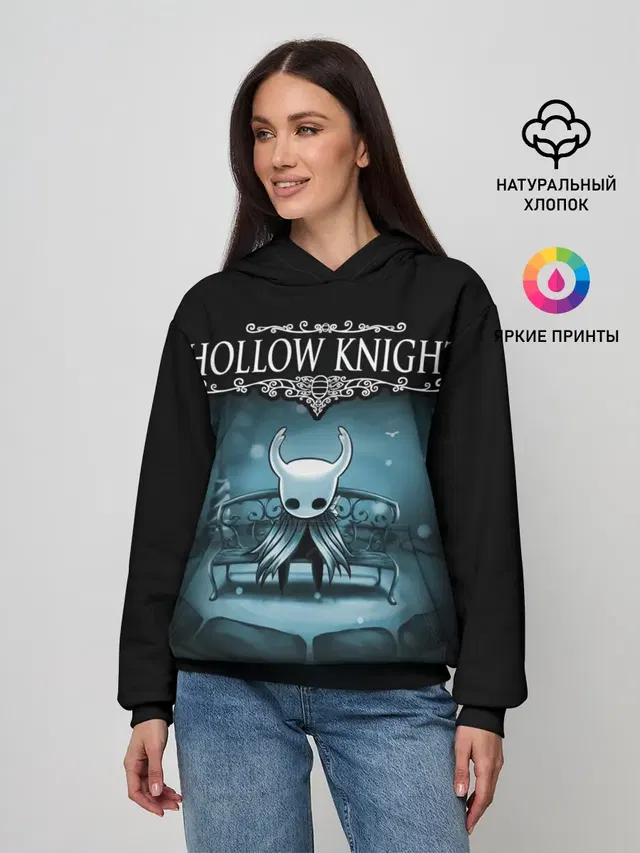 Женское худи с принтом «The Knight»