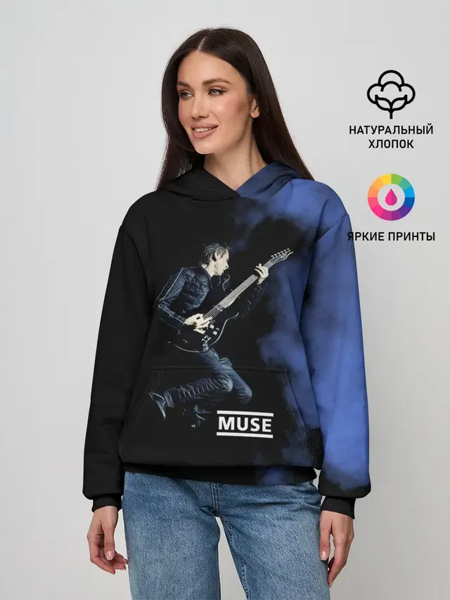 Женское худи с принтом «Muse»