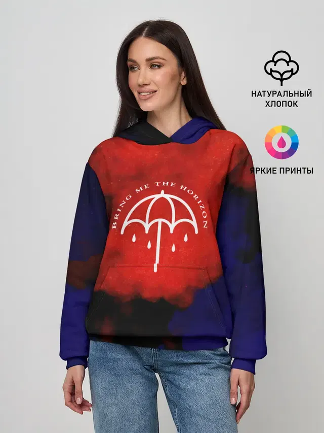 Женское худи с принтом «Umbrella»