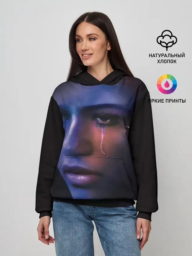 Женское худи с принтом «Эйфория — сериал Euphoria»
