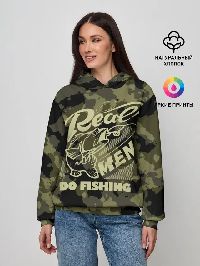 Real men do fishing