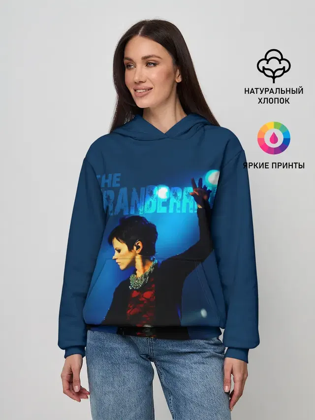 Женское худи с принтом «The Cranberries»