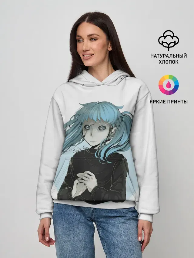 Женское худи с принтом «Sally Face»