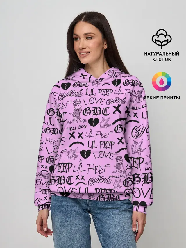 LIL PEEP LOGOBOMBING