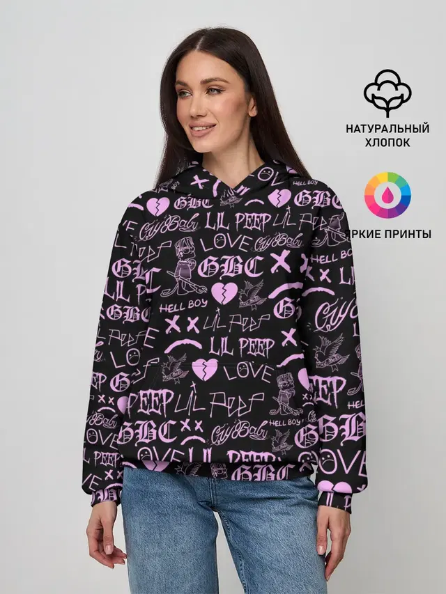 LIL PEEP LOGOBOMBING