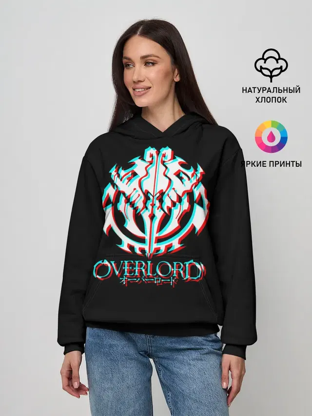 Женское худи с принтом «Overlord»