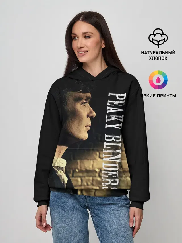 Женское худи с принтом «Cillian Murphy»