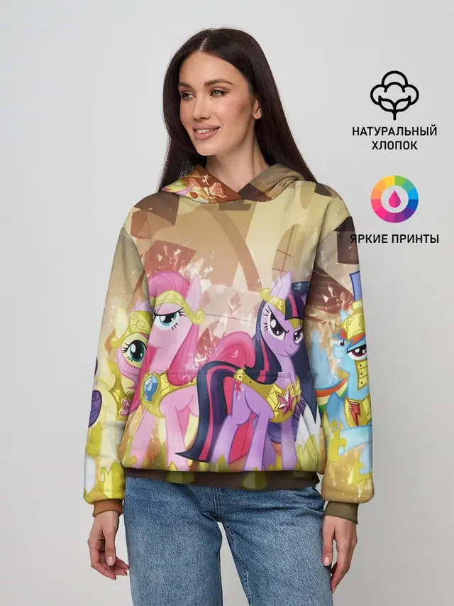 Женское худи с принтом «My Little Pony — PONY»
