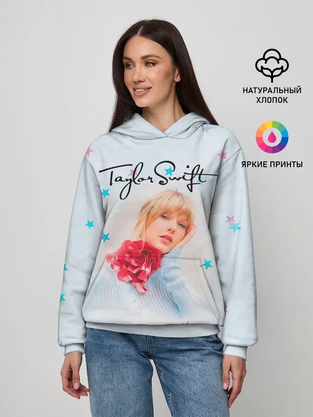 Женское худи с принтом «Taylor Swift»