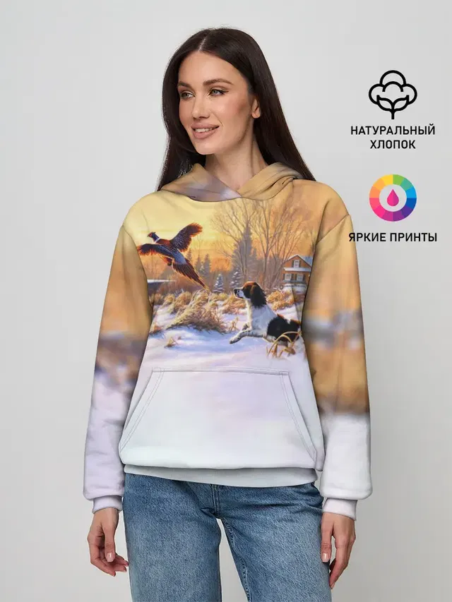 Собака и фазан