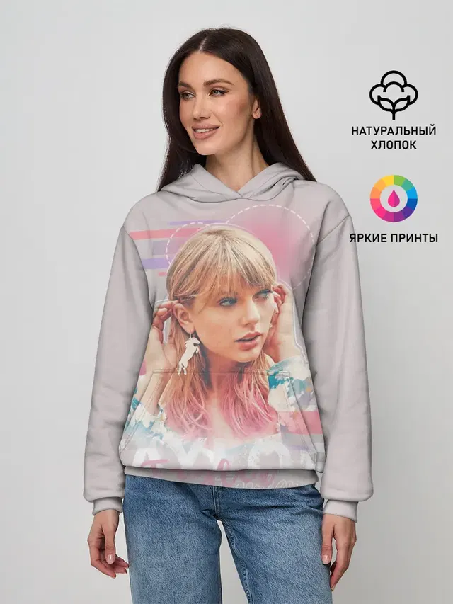 Женское худи с принтом «Taylor Swift»