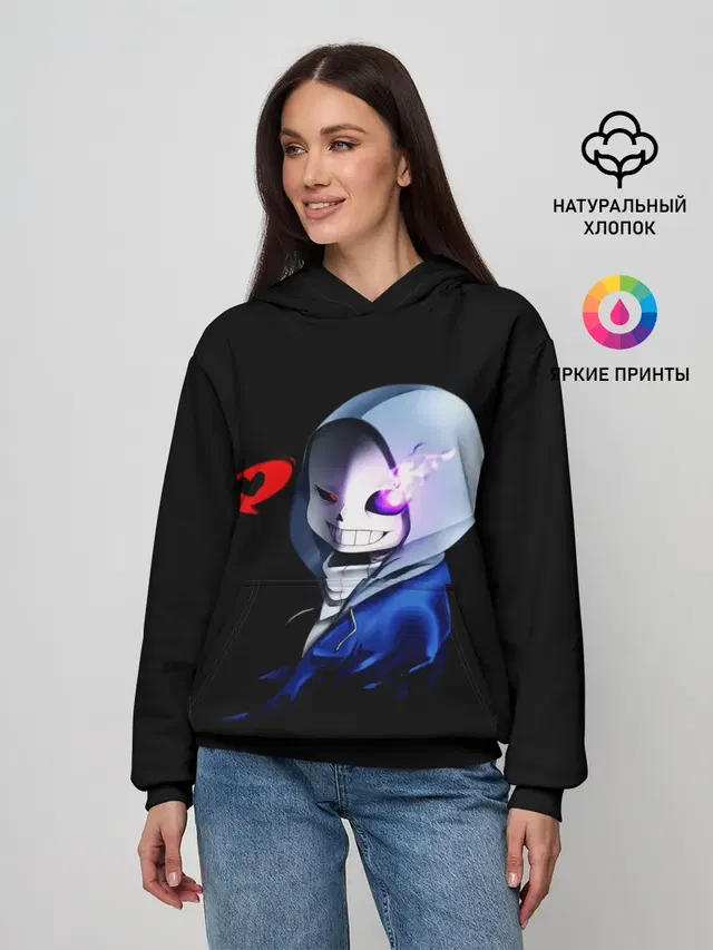 Женское худи с принтом «Skeleton»