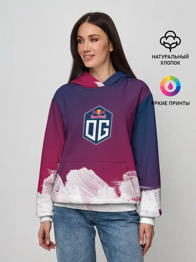 Женское худи с принтом «OG»