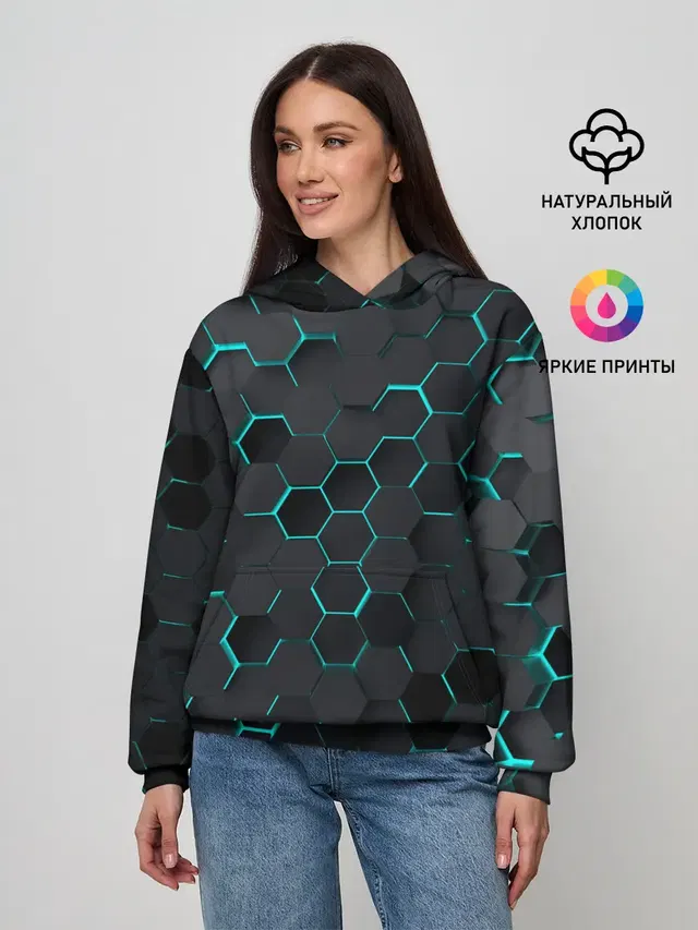 3D соты BLUE