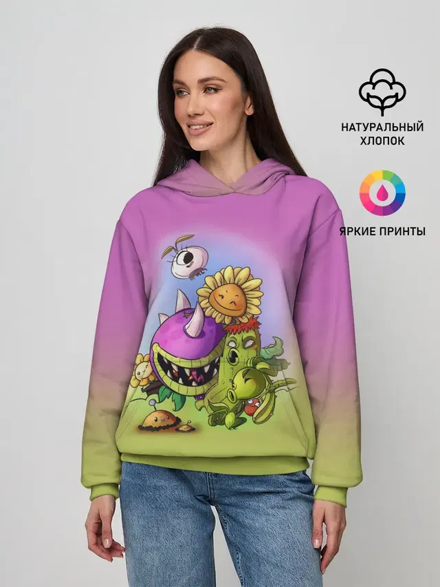 Женское худи с принтом «Sunflower»