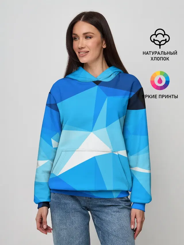 Женское худи с принтом «Pilygon»