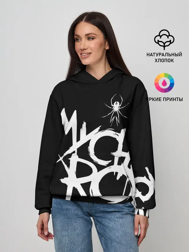 Женское худи с принтом «My Chemical Romance»