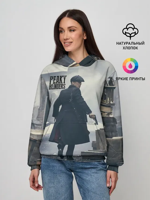Женское худи с принтом «Thomas Shelby»