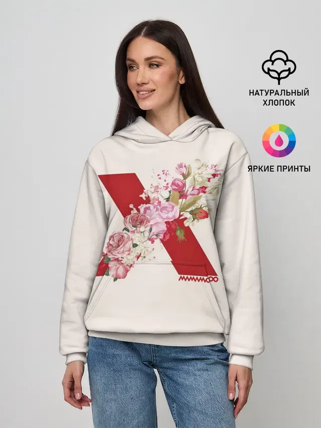 Женское худи с принтом «Mamamoo»