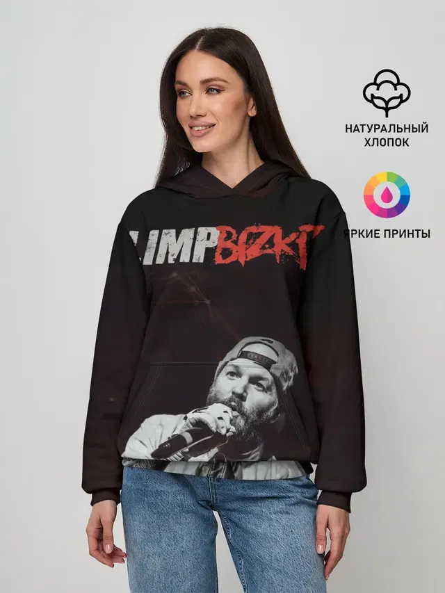 Женское худи с принтом «Limp Bizkit»