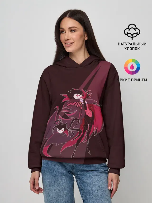Женское худи с принтом «Troupe Master Grimm»