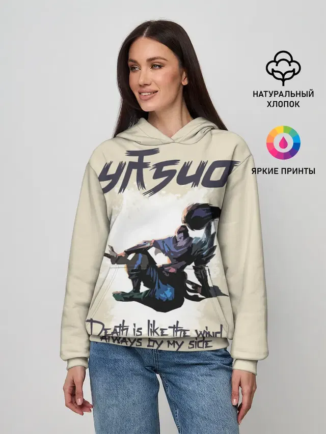 Женское худи с принтом «Yasuo»