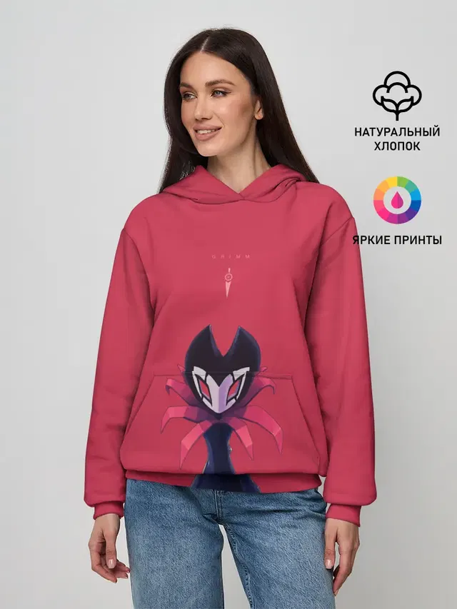 Женское худи с принтом «Hollow Knight»