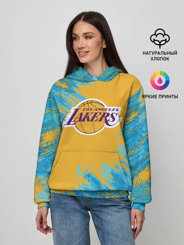 Женское худи с принтом «Лейкерс — Kobe Bryant»