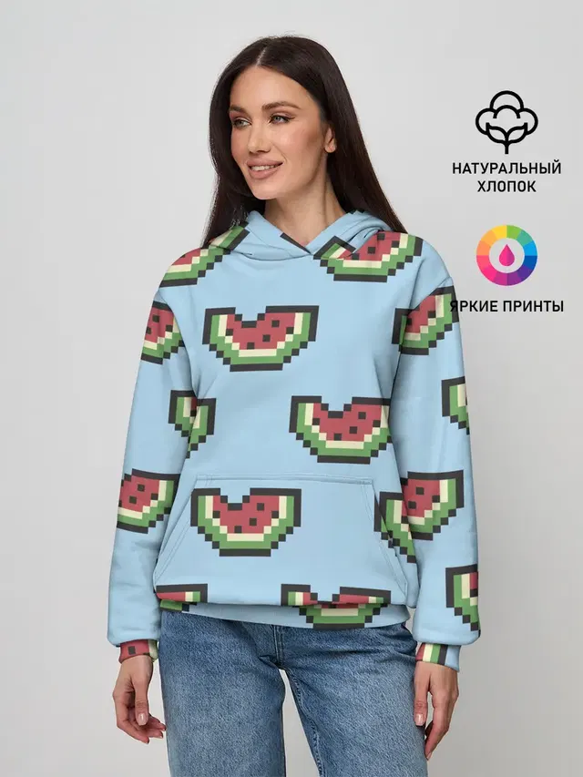 Пиксельный арбуз