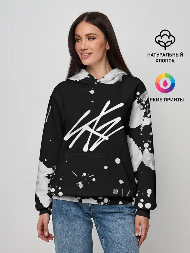Женское худи с принтом «Stray Kids»