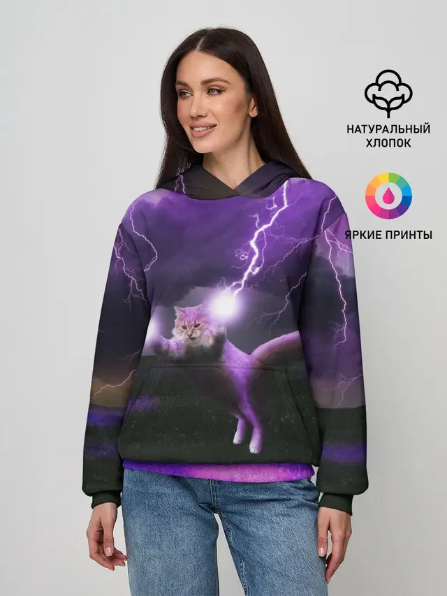 Кот и Молнии