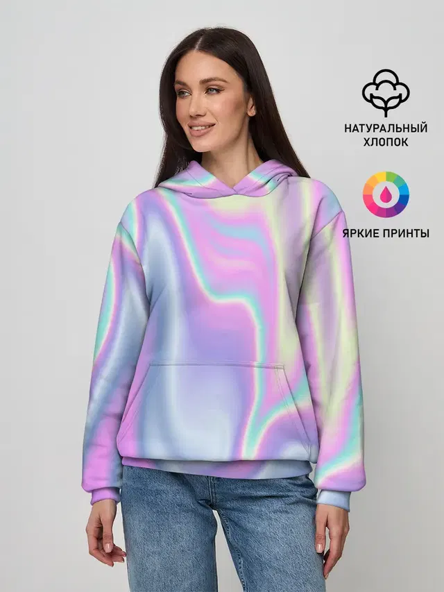 Женское худи с принтом «Vaporwave»