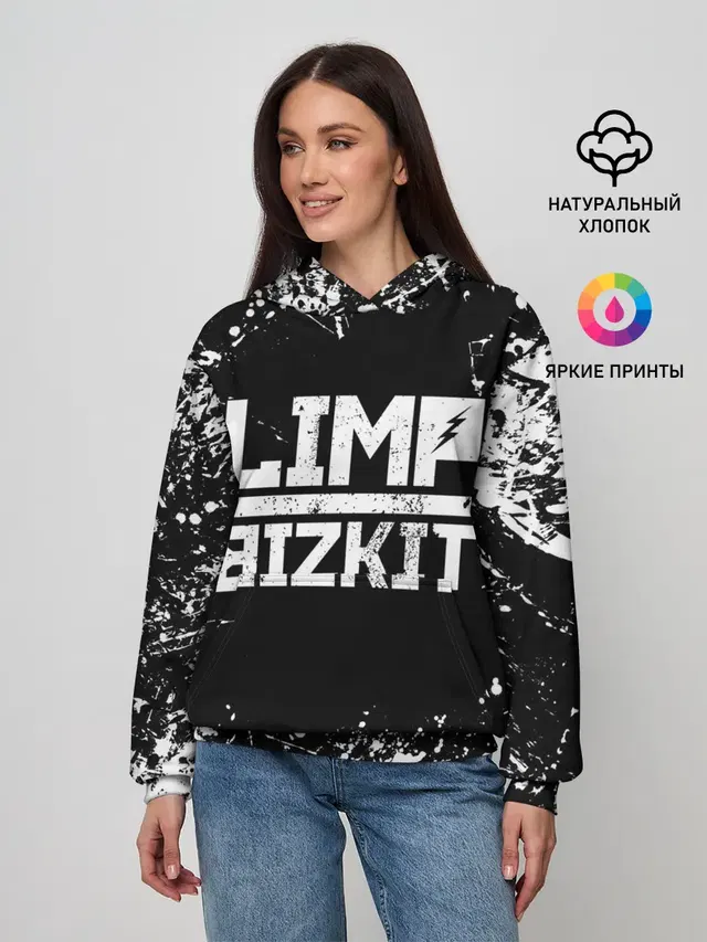 Женское худи с принтом «Limp Bizkit»